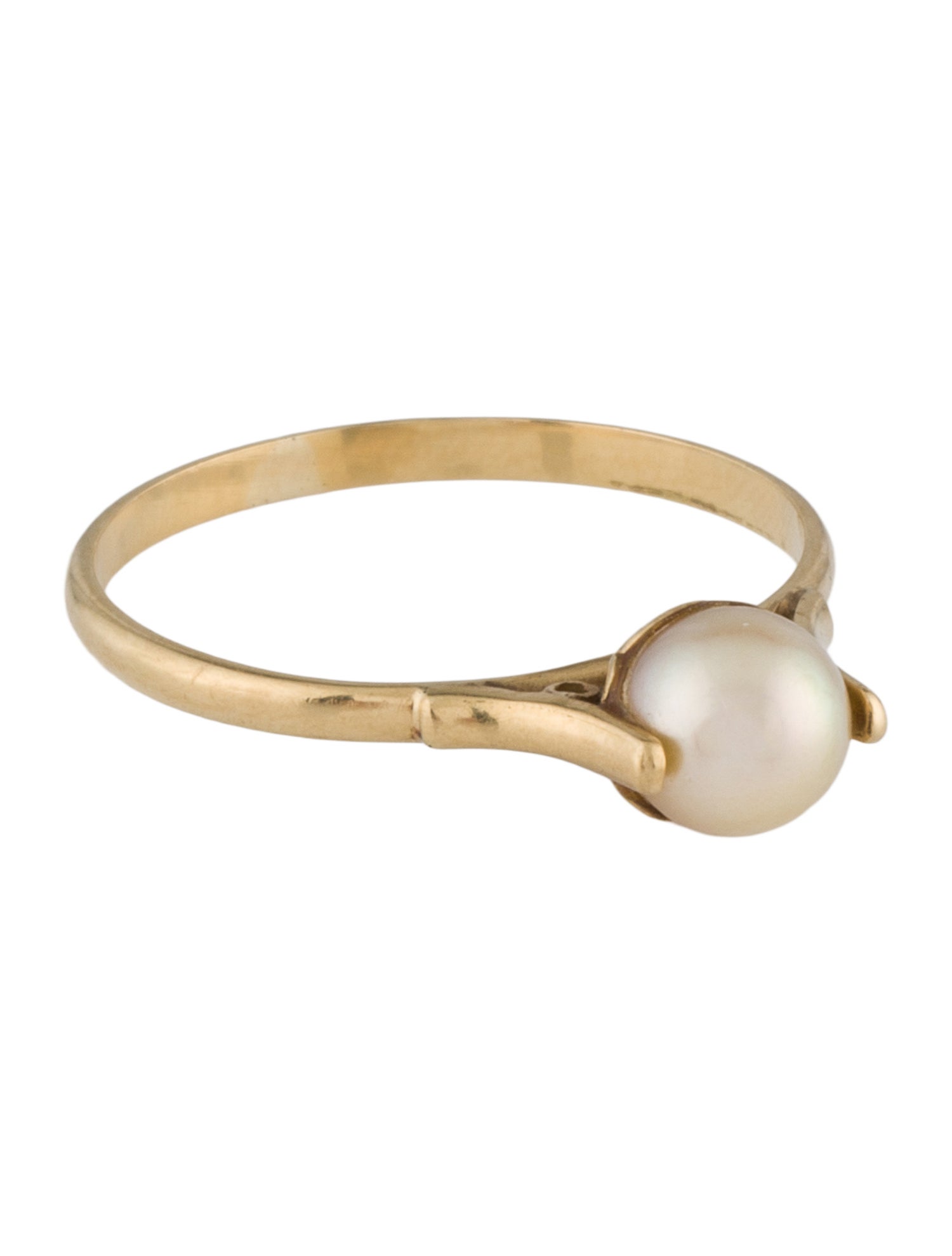 Ring 18K Pearl Cocktail Ring