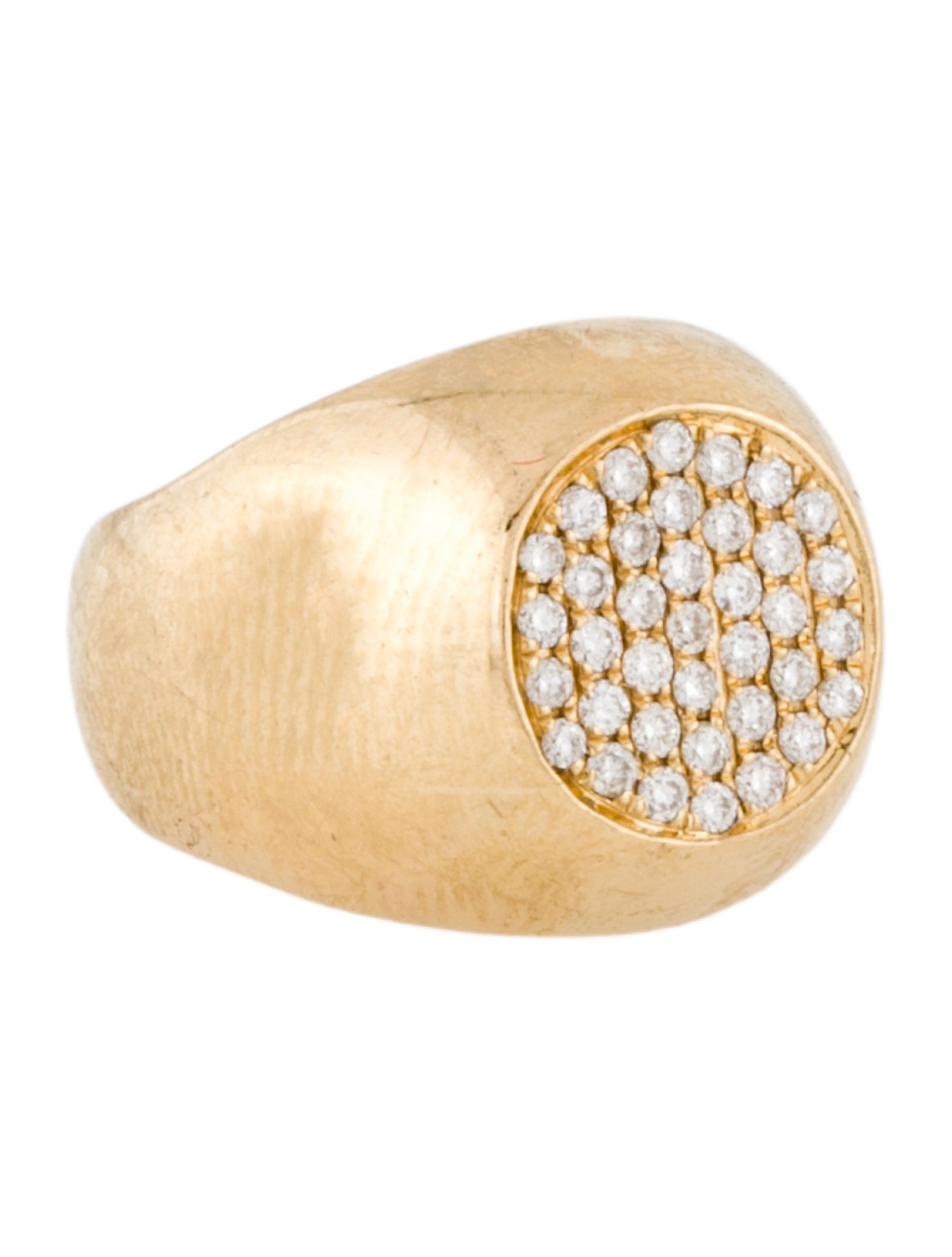Ring Izmirian Jewellery 18K Diamond Signet