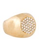 Ring Izmirian Jewellery 18K Diamond Signet Ring