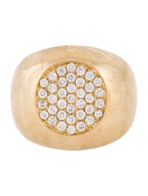 Ring Izmirian Jewellery 18K Diamond Signet Ring