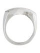 Ring 14K 1.36ctw Diamond X Signet Ring