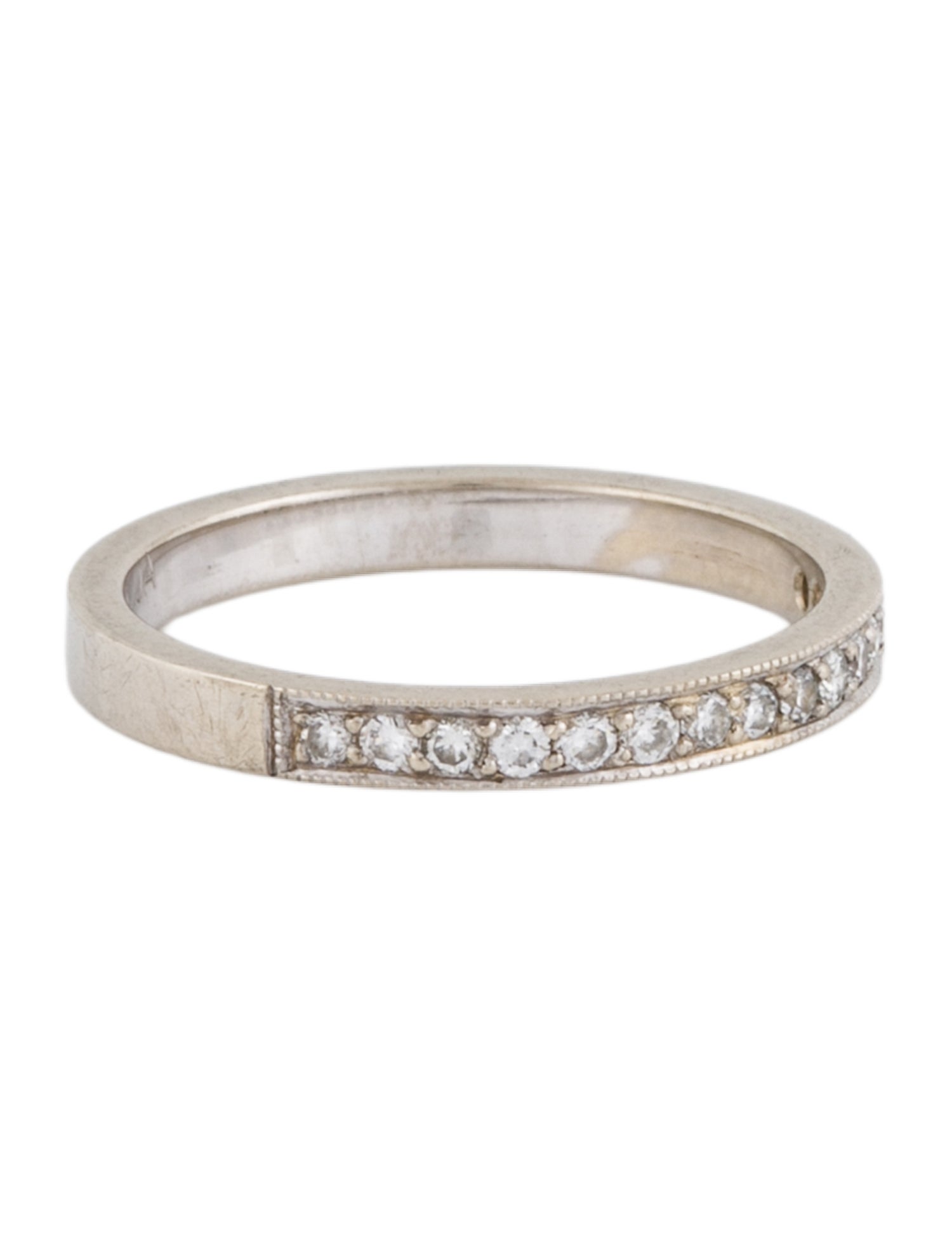 Ring 14K Diamond Half Eternity Band