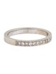 Ring 14K Diamond Half Eternity Band Ring