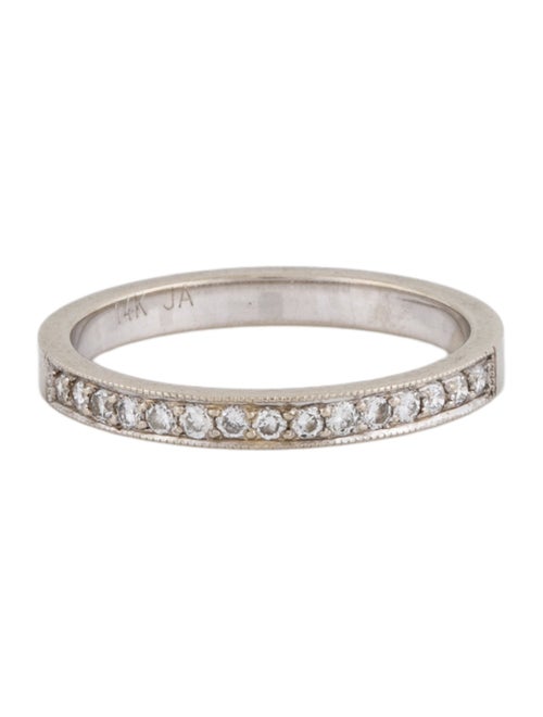 Ring 14K Diamond Half Eternity Band Ring