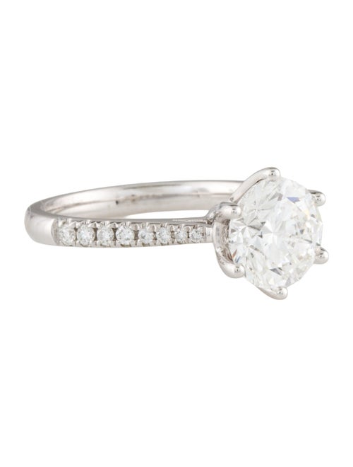 Ring Platinum 2.00ct Lab-Grown Diamond Engagement Ring