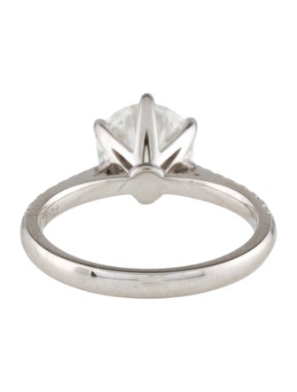 Ring Platinum 2.00ct Lab-Grown Diamond Engagement Ring