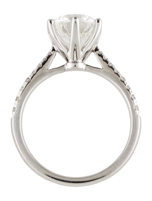 Ring Platinum 2.00ct Lab-Grown Diamond Engagement Ring