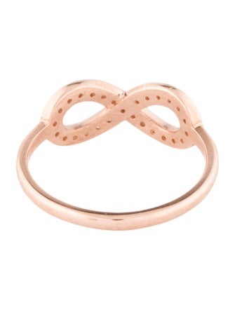 Ring 14K Lab-Grown Diamond Infinity Ring