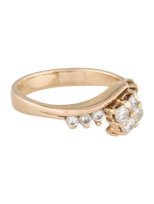 Ring 14K Diamond Cocktail Ring