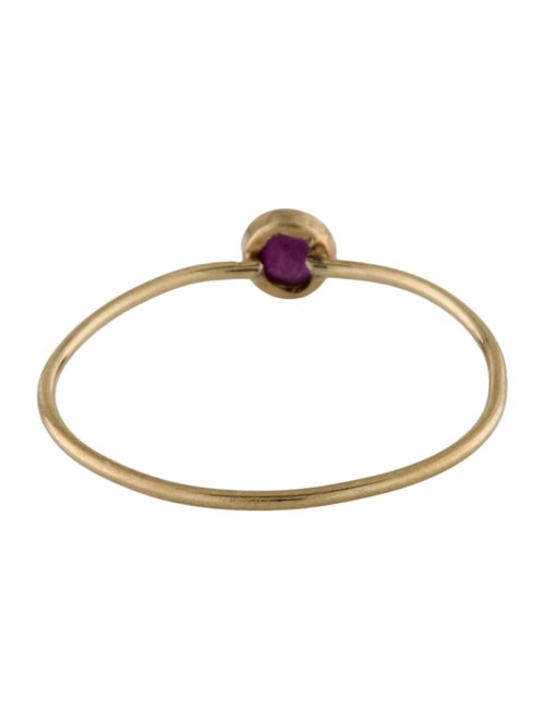 Ring 14K Ruby Thin Ring