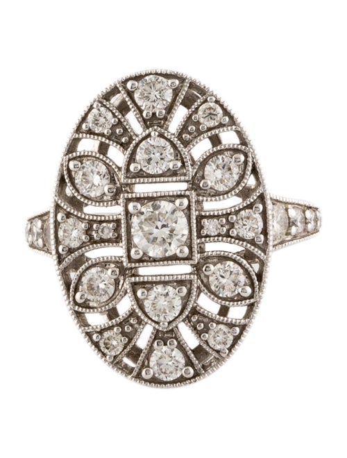 Ring 14K 1.00ctw Diamond Cocktail Ring