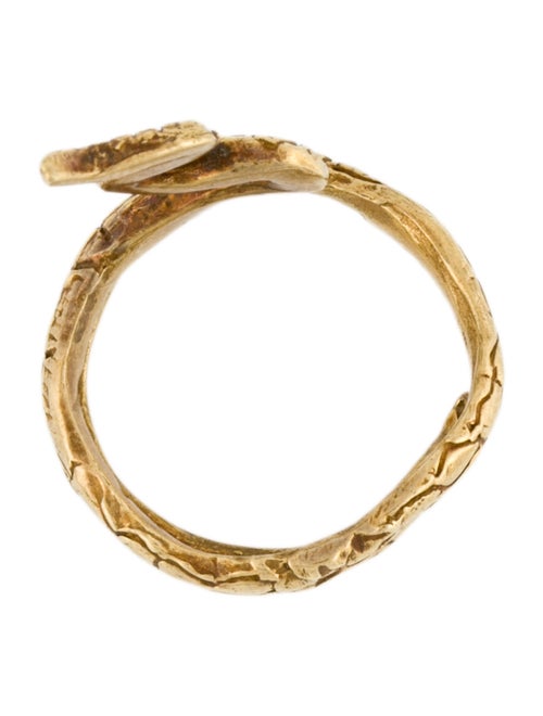 Ring 18K Snake Coil Cocktail Ring
