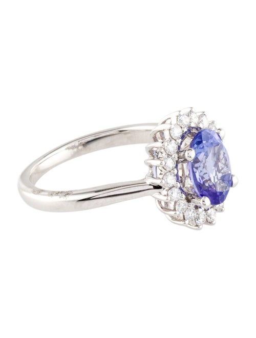 Ring 14K 1.75ctw Tanzanite & Diamond Cocktail Ring
