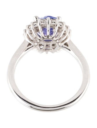 Ring 14K 1.75ctw Tanzanite & Diamond Cocktail Ring