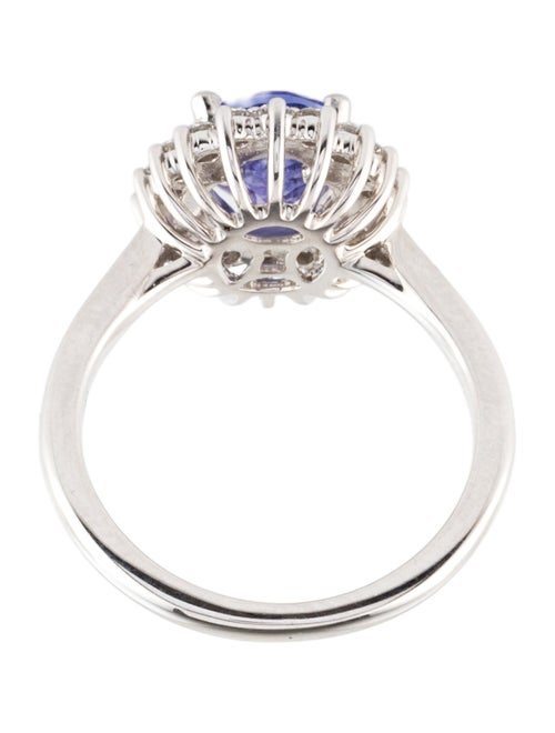 Ring 14K 1.75ctw Tanzanite & Diamond Cocktail Ring