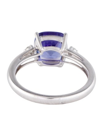 Ring 14K 2.25ct Tanzanite & Diamond Cocktail Ring
