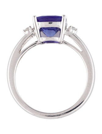 Ring 14K 2.25ct Tanzanite & Diamond Cocktail Ring