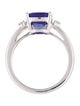 Ring 14K 2.25ct Tanzanite & Diamond Cocktail Ring