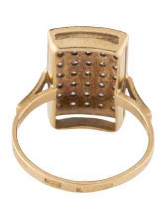 Ring 18K 1.15ctw Diamond Cocktail Ring