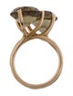 Ring 14K 9.22ctw Smoky Quartz Cocktail ring