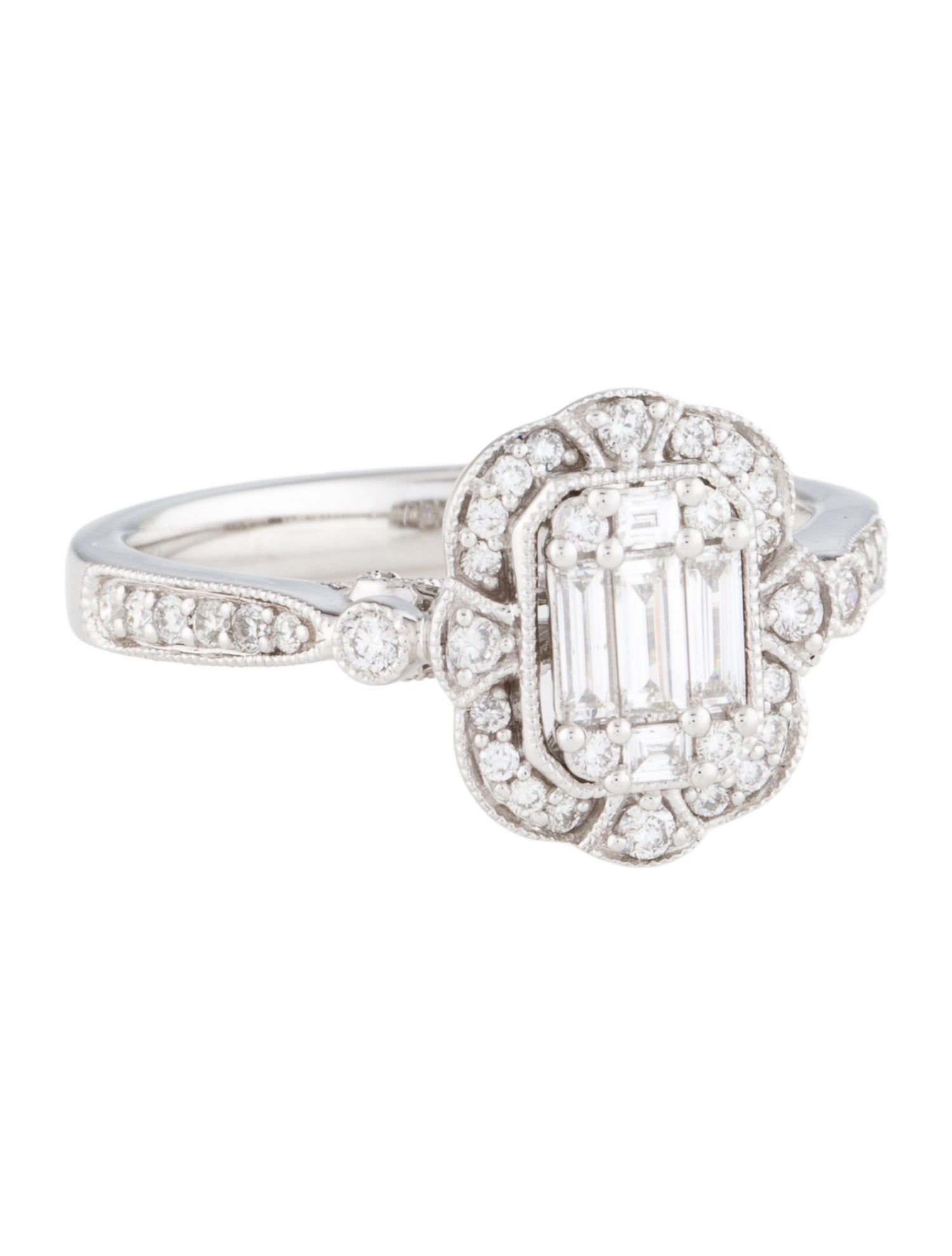 Ring 14K Diamond Cocktail Ring