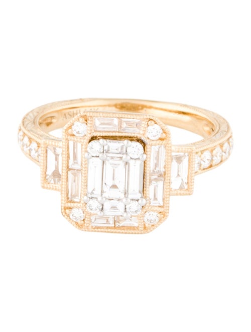 Ring 14K 1.18ctw Diamond Cocktail Ring