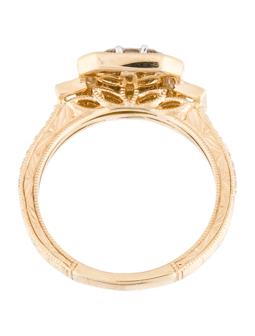 Ring 14K 1.18ctw Diamond Cocktail Ring