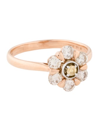 Ring 14K Diamond Cocktail Ring