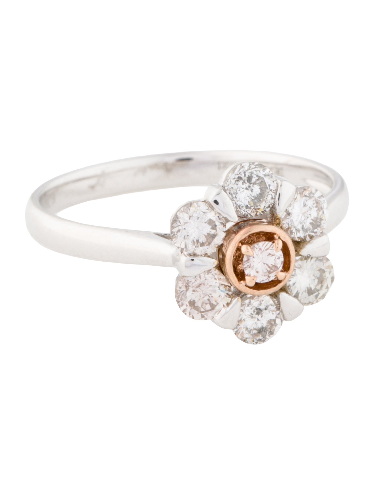 Ring 14K Diamond Cocktail