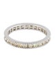 Ring Platinum 1.09ctw Diamond Eternity Band