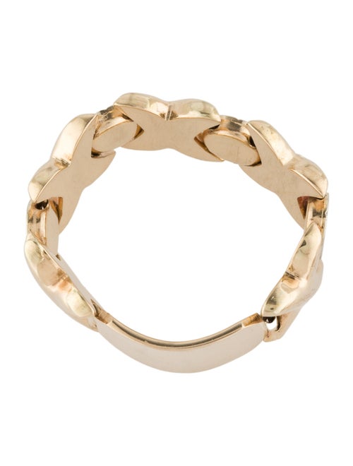 Ring 14K Two-Tone 'XO' Band