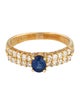 Ring 18K Sapphire and Diamond Ring