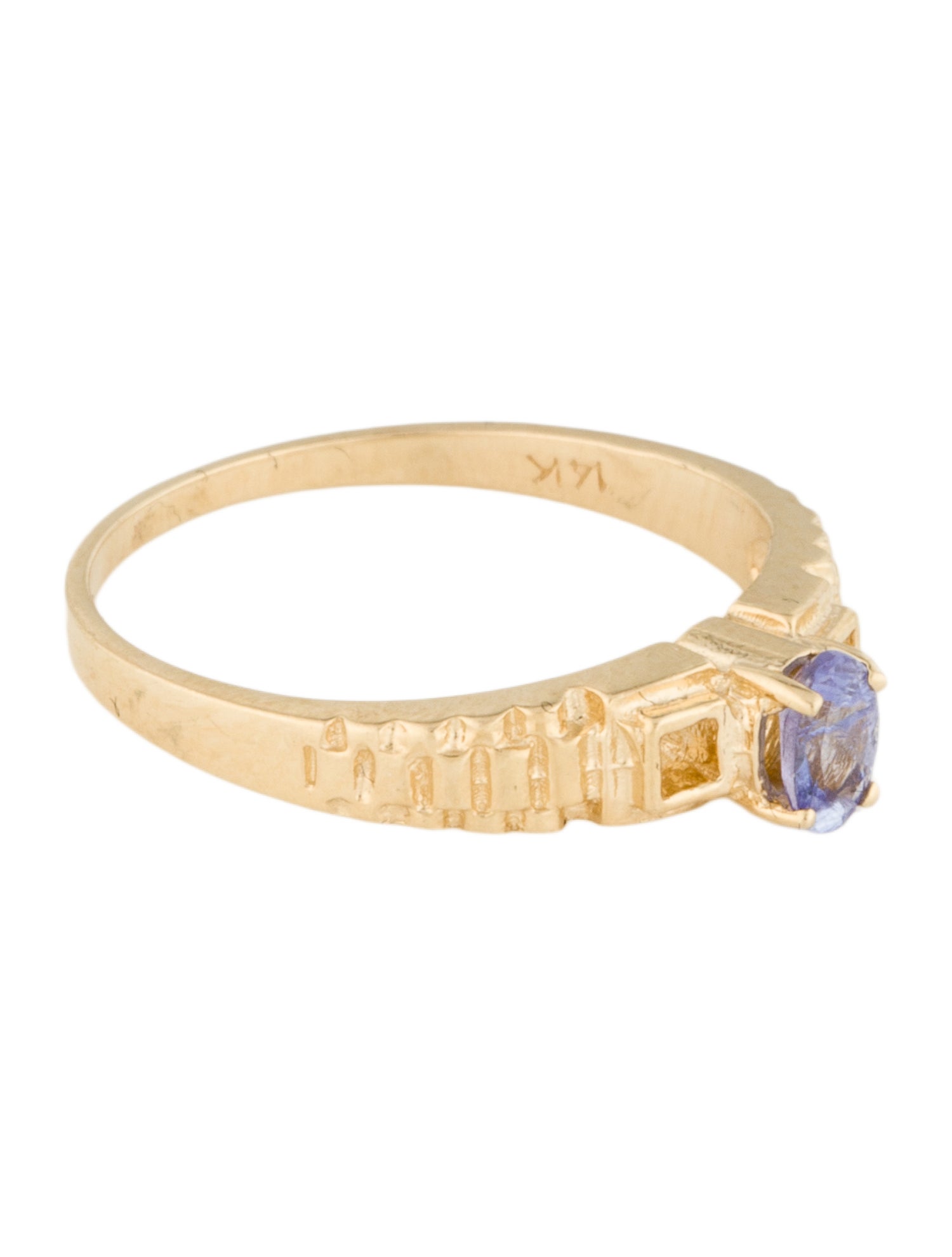 Ring 14K Tanzanite Cocktail Ring