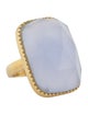 Ring 18K Chalcedony Ring
