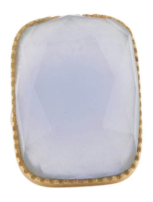 Ring 18K Chalcedony Ring