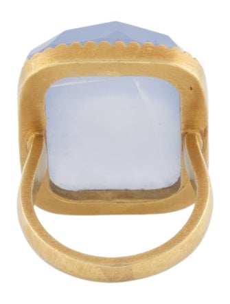 Ring 18K Chalcedony Ring