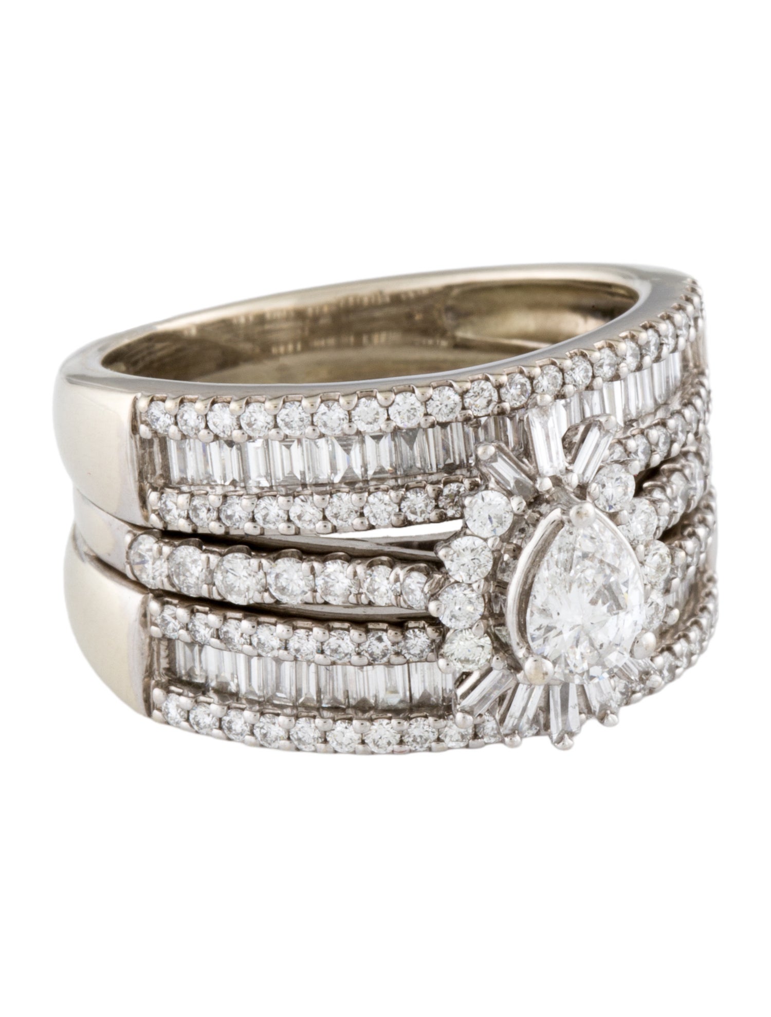 Ring 14K 1.79ctw Diamond Engagement