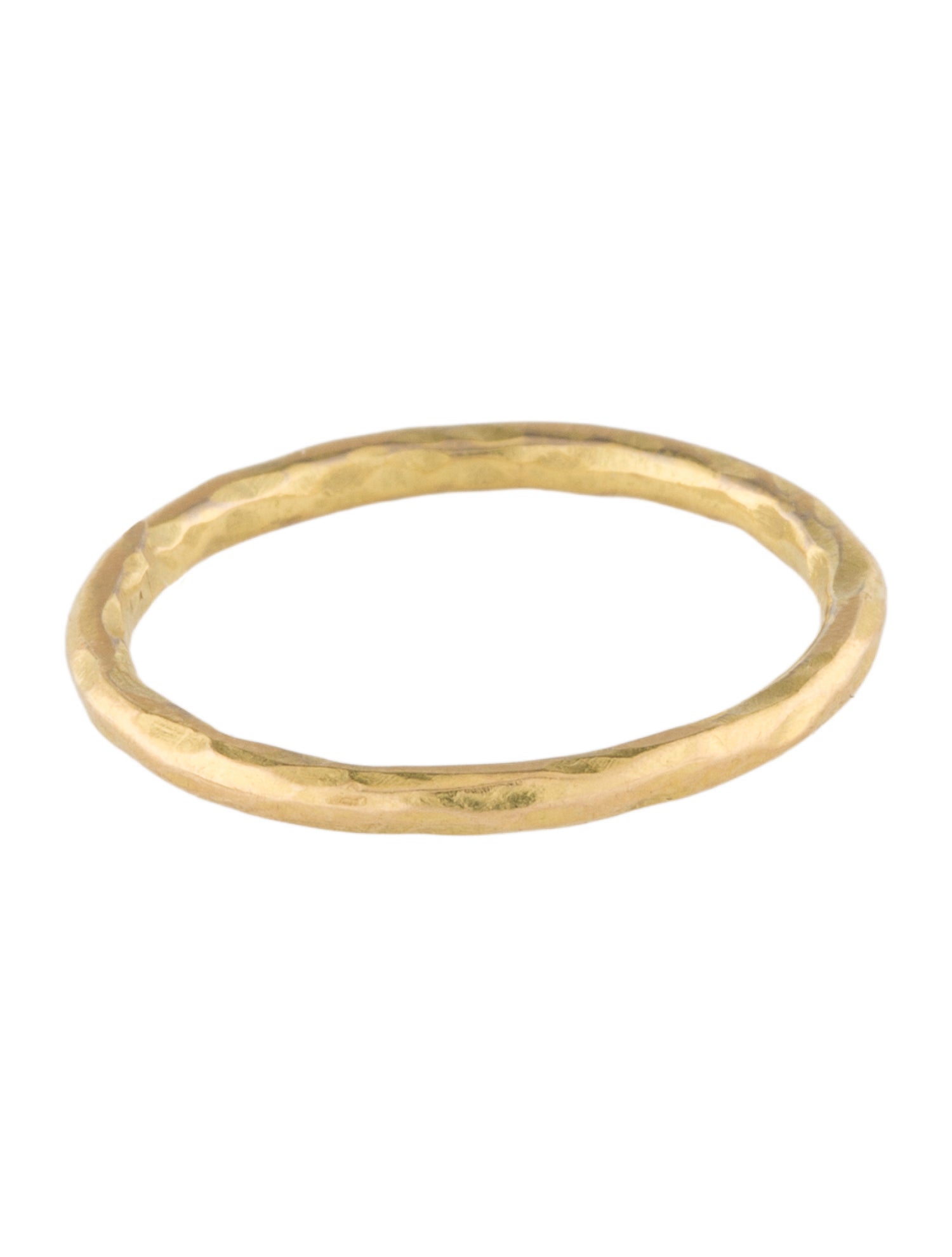 Ring 18K Textured Band