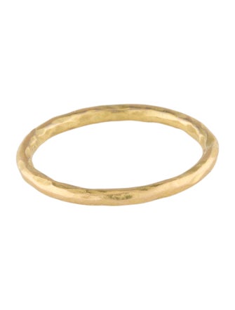 Ring 18K Textured Band