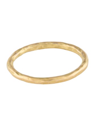 Ring 18K Textured Band