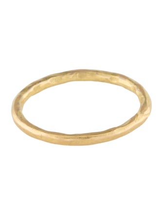 Ring 18K Textured Band
