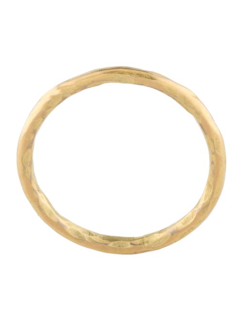 Ring 18K Textured Band