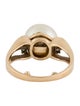 Ring 14K Pearl & Diamond Cocktail Ring