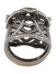 Ring 18K 2.74ctw Diamond Full Finger Knuckle Armor Ring