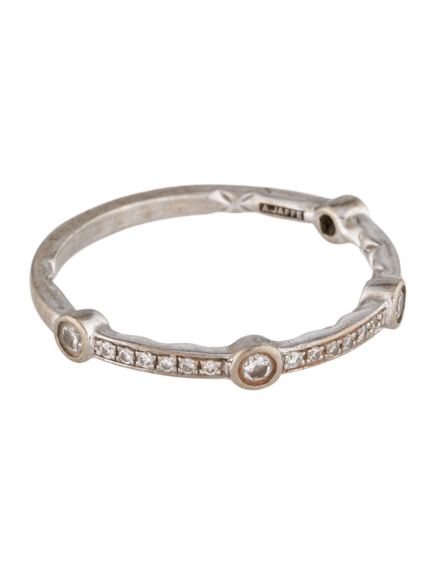 Ring A. Jaffe 14K Diamond Band