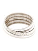 Ring 18K Diamond Crossover Band