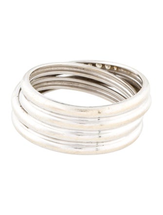 Ring 18K Diamond Crossover Band