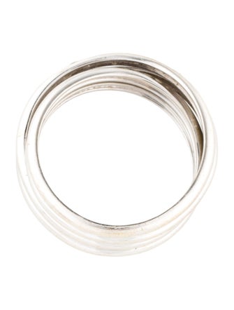 Ring 18K Diamond Crossover Band