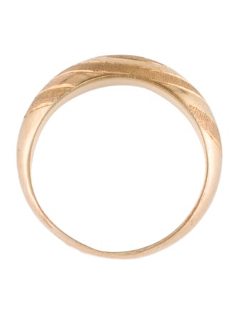 Ring 18K Engraved Band