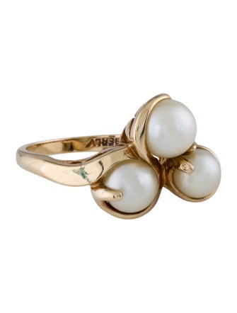 Ring 14K Pearl Cocktail Ring
